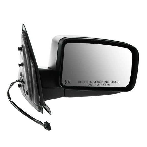 TRQ Mirror Power Heated Puddle Light Textured Black RH for 2003 Expedition MRA06296