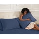 thumbnail image 3 of Fundas de almohada Sunflower King 100% algodón 50 x 100 cm Crown Blue x2, 3 of 9