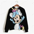 thumbnail image 2 of Sudadera con capucha Kawaii Stitch Ohana para mujer, con dibujos animados de Disney, Lilo y Stitch, ropa de calle con gráficos de anime, sudadera coreana unisex para mujer, 2 of 5
