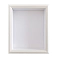 thumbnail image 3 of 8" x 10" White Beveled Shadow Box Picture Frame by Studio Décor - Includes Pre-attached Hanging Hardware - Horizontal or Vertical Display - 1 Pack, 3 of 8