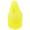 thumbnail image 4 of EXHUMKY 12Pcs Racing Traffic Cones PE Yellow Agility Drills For Sports Training, 4 of 6