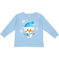 thumbnail image 3 of Inktastic Christmas Holiday Snowman Boys or Girls Long Sleeve Toddler T-Shirt, 3 of 5