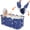 Starry Sky - Foldable, variant on ManyFun 53" Extra Large Portable Foldable Bathtub with Cover for Adult,Family SPA Soaking Tub for Small Bathroom(53" Milk Style)