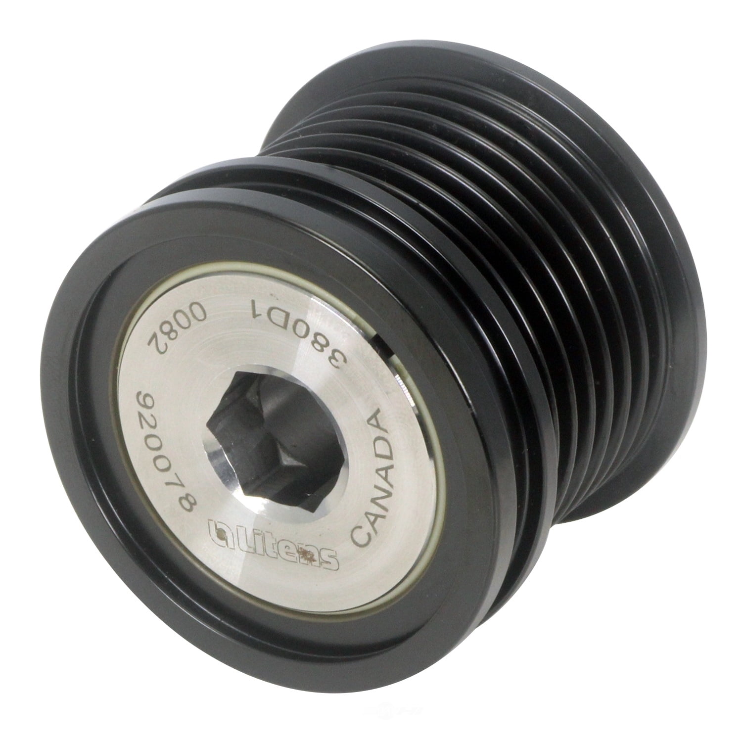Litens 920078A Overrunning Alternator Decoupling (OAD) Pulley - Original Equipment Quality