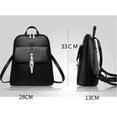 thumbnail image 2 of Mochila De Mujer Casual Blanca Malubero bolso para ir de compras o viajar, 2 of 3