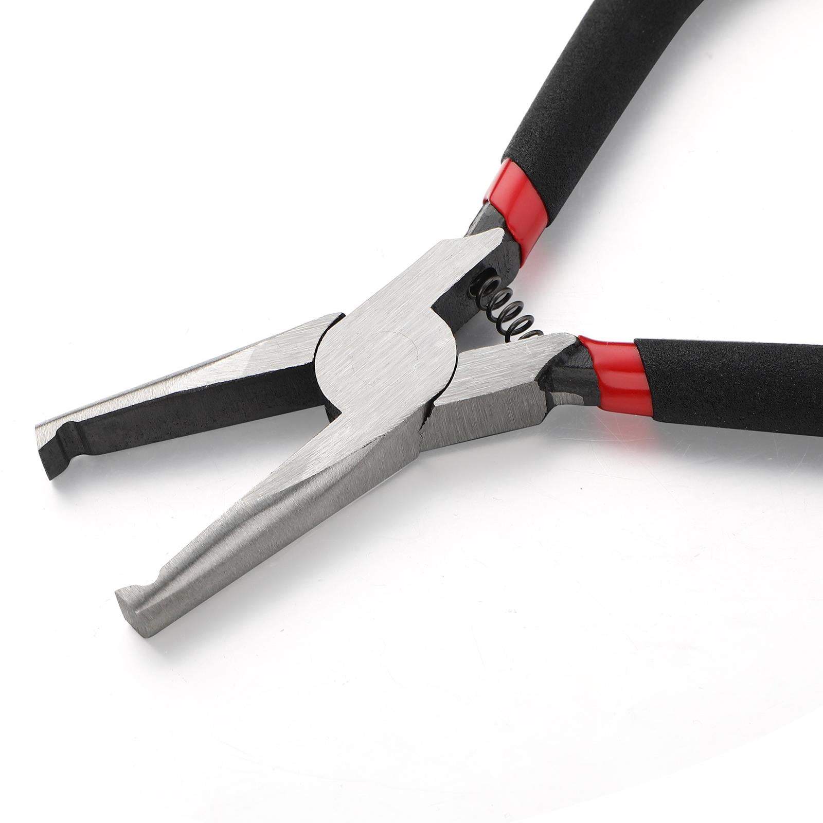 Fret Removal Pliers Guitar Fret Nipper End Cutting Plier Carbon Steel 6 Inch for Bass and Electric Guitar Repair