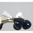 thumbnail image 2 of Stilnovo Style Eight Arm 16 Lights Shade Sputnik Chandelier Light Fixture Mid Century Brass Chandelier, 2 of 8