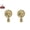 Polished Brass - Pack of 2, variant on Royal Designs, Inc. Decorative Tree Owl Lamp Finial, F-5090-PB-1, Polished Brass, Single