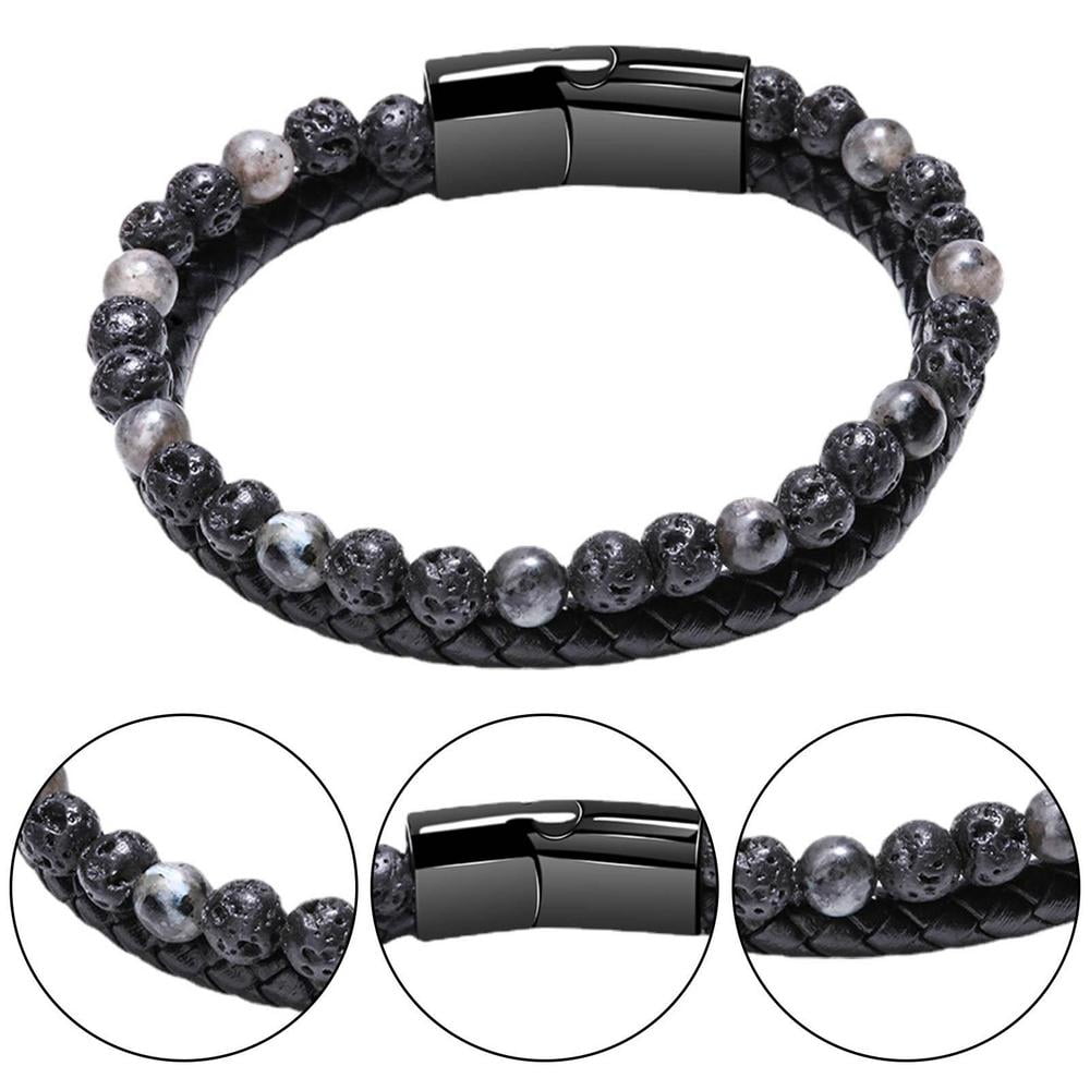 Healing Bracelet for Men, Lava Rock Bead Bracelet, Bracelets for Dad, Mens  Beaded Bracelet, Volcanic Rocks Beads, Energy Bracelet - Etsy