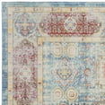 thumbnail image 5 of SAFAVIEH Valencia Makayla Overdyed Polyester Runner Rug, Blue/Multi, 2'3" x 10', 5 of 7