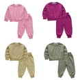 thumbnail image 4 of KYAIGUO Toddler Kids Boys Sweatshirt 2PCS Outfits Baby Spring Fall Pullover Cotton Long Sleeve Sweatsuit Sweatpants Sets 12 M-9Y, 4 of 9