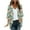 #03Multicolor Cardigan for Women, variant on Summer Cardigans for Women Lightweight Ladies Flower Printed Kimono Cardigan Puff Sleeve Tops Loose Fit Chiffon Beach Cover Up Blue,XL