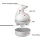 thumbnail image 2 of 1 pieza Masajeador de cuero cabelludo eléctrico Masajeador de cabeza portátil Mini masajeador de cuero cabelludo de mano Cuidado del cuero cabelludo Liberación de estrés Masajeador portátil impermeable Cabeza Cuello Cuerpo Mascota Gato/Do Rojo Verde, 2 of 5