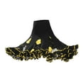 thumbnail image 2 of Large swing women flamenco skirt dress maxi skirt dance skirt dance dresses for Yellow, 2 of 8