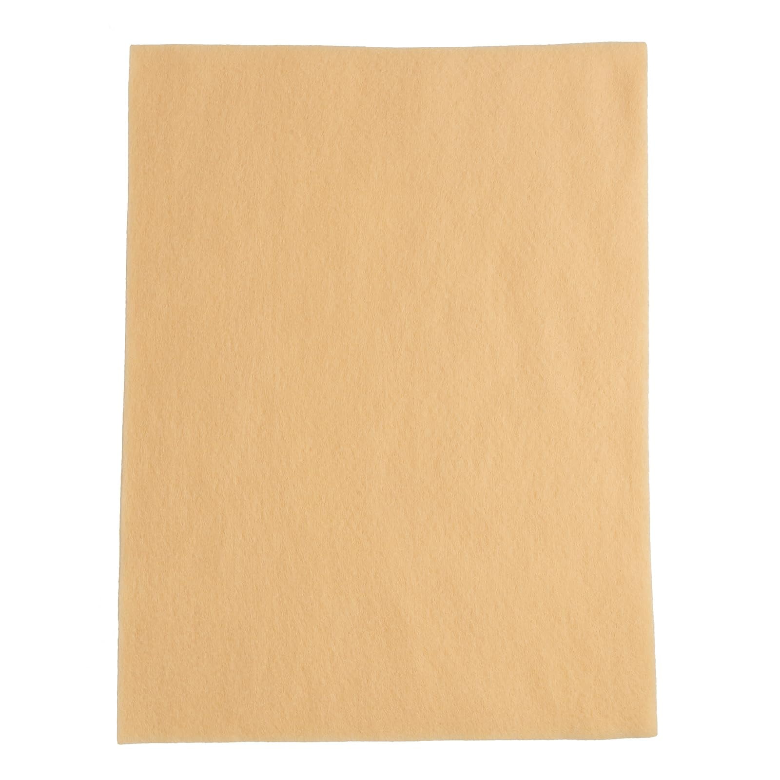 John Bead 9" x 12" Beige Acrylic Craft Felt Sheets, 25pcs
