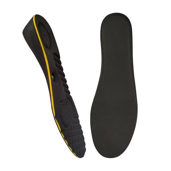 fastboy Height Insoles Elastic Comfort Taller Heel Inserts Lifts for Men 2cm Black 5cm