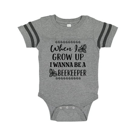 

Inktastic Future Beekeeper Honey Bee Gift Baby Boy or Baby Girl Bodysuit