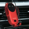 thumbnail image 3 of Cargador inalámbrico para automóvil Vhermosa inducción inteligente S11 Rojo con soporte de ventosa, 3 of 8