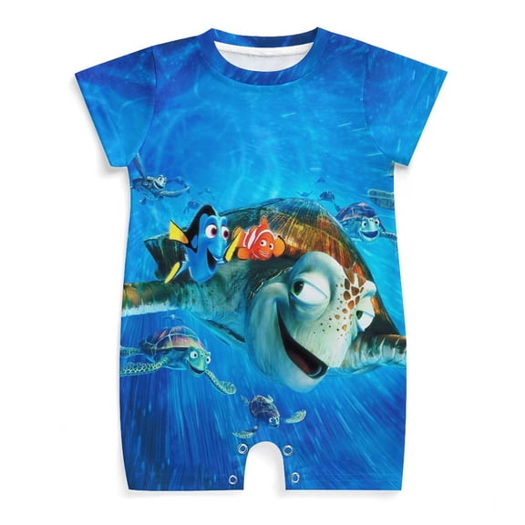 Finding Nemo Newborn Baby Romper Clothing Infant Summer Baby Climbing Clothes Outfit For Boys Girls