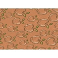 thumbnail image 1 of Ahgly Company Machine Washable Indoor Rectangle Transitional Orange Area Rugs, 2' x 5', 1 of 7