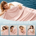 thumbnail image 6 of Cooling Blanket for Hot Sleepers, Lightweight Breathable Blanket for Night Sweats Relief, Double Sided Cool to Touch Fabric Blanket for Bed and Sofa, 6 of 9