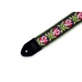 thumbnail image 2 of Woven Cotton Guitar Strap - Pink Rosa, 2 of 4