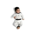 thumbnail image 5 of M+A by Monica + Andy Organic Cotton Gender Neutral Halloween First Moves Bodysuit + Groove Pant + Bib Set, Sizes Newborn -24 Months, 5 of 8