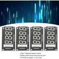 ZY4 Packs LED Display 7 Segment 4 Digit Drive Board, TM1637 0.56in