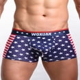 thumbnail image 1 of Ropa interior de la bandera americana de los hombres Calzoncillos Troncos Pantalones cortos Calzoncillos Hugo ropa interior masculina, 1 of 9