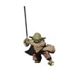 thumbnail image 2 of Figura de acción de Star Wars, juguete maestro Baby Yoda Darth de PVC, colección de figuras de Anime, modelo de juguete de 10cm, regalo para niños, 1 ud., 2 of 3