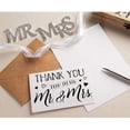 thumbnail image 2 of Wedding Thank You Cards - 120-Pack Thank You from The New Mr. and Mrs. Greeting Card, Bulk Thank You Note Cards and Kraft Envelopes Stationery Set, 4 x 6 Inches, 2 of 5