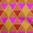 thumbnail image 1 of oneOone Polyester Spandex Rust Brown Fabric Geometric Sewing Material Print Fabric By The Yard 56 Inch Wide, 1 of 4