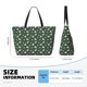 thumbnail image 4 of Fotbe Colorful Mallard Duck Bolsa de Viaje para Playa - Resistente al Agua, Bolsa Tote de Gran Capacidad y Ligera con 7 Bolsillos para Mujeres y Hombres, 4 of 7