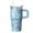 Texture-540, variant on 20oz Geometric Pattern Insulated Handle Tumbler, Stainless Steel Double Wall Travel Coffee Mug Leak Proof with Straw