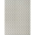 thumbnail image 3 of Jill Zarin Dorset English Manor Rug Gray Manor/Ivory 9' x 12' Rectangle Hand Made Geometric Modern Flatweave Perfect For Living Room Bed Room Dining Room Office, 3 of 6
