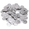 thumbnail image 1 of Monedas de de Tesoro , Niños de Monedas de , para Búsqueda de Tesoro Cumpleaños de Niños Plata CUTICAT Monedas del tesoro pirata, 1 of 8