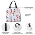 thumbnail image 3 of Yiaed Sea Horse And Corals Print Insulated Lunch Bag Reusable Cute Tote Lunch Box, Leakproof Cooler Lunch Bags for Work Office Travel School Picnic, 3 of 5