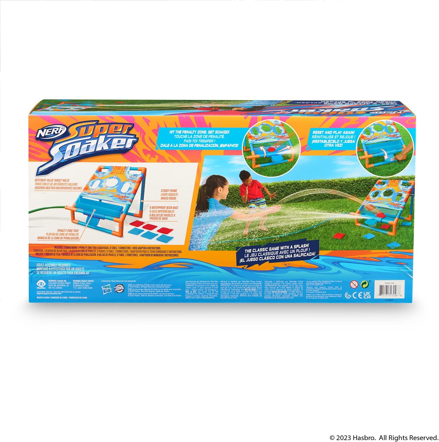 NERF Super Soaker Toss ‚ÄòN Splash Game by WowWee - Walmart.com