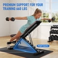 thumbnail image 6 of Weight Bench, Foldable Workout Bench Weights DprodoAdjustable Dumbbell 660lbs Bench Workout for Home Gym, 6 of 8