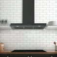 thumbnail image 1 of Ancona 36” 440 CFM Convertible Wall Mount Rectangular Range Hood in Matte Black, 1 of 6