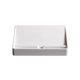 thumbnail image 1 of Bathroom Slightly Sloped Soap Dish Durable Thickened Light Holder For Laundry Room Tub BalconyWhite, 1 of 2