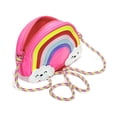 thumbnail image 6 of Claire's Girls Rainbow Purse, with Zipper Closure and Carrying Strap Backpack, Children's, 6 of 12