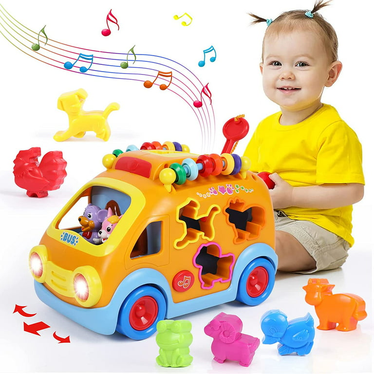 Baby Toys 12 18 Months Musical Bus