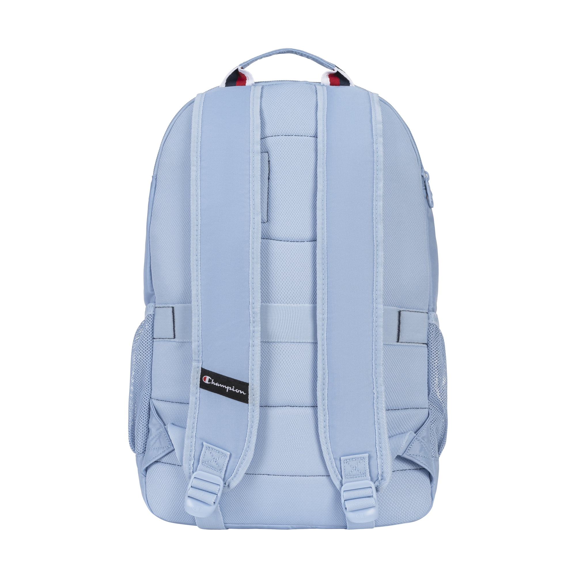 Champion Heritage Unisex Backpack with Laptop Compartment, Light Blue, 18 inch