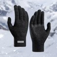 thumbnail image 3 of Gloves Plush Women Winter Gloves Women's Thermal Lined Driving Gloves - Touchscreen Texting Compatible Winter Glove, 3 of 3