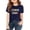 Navy, variant on FDDMis Graphic Baby Tees Girls Tops Size 14-16 Toddler Tshirts Preppy Shirts Baby Clothes for Girls 3-6 Months Kids Clothes Girls Size 6-7 Kids, Light Blue 8-9 Years