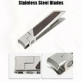 thumbnail image 4 of Unique Bargains 1 Pc Nail Clippers for Nail Care Sharp Nail Clipper for Men and Women Silver Tone Black Stainless Steel, 4 of 7