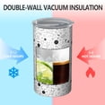 thumbnail image 2 of 20oz Coffee Tumblers White Black Cat Planet Star Moon Pattern Stainless Steel Vacuum Insulated Travel Tumbler Coffee Cups Mug with Lid and Straw with Cleaning Brush for Cold & Hot Drinks, 2 of 5