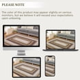 thumbnail image 5 of Braided Pattern Washable Area Rug, Super Soft Nonslip Runner for Kitchen Hallway Bathroom Entryway, 5 of 6