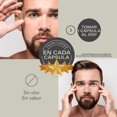 thumbnail image 2 of NOT-MINOX Men Caps para Crecimiento de Cabello, Barba y Bigote | Multivitam&iacute;nico con Col&aacute;geno Hidrolizado, Biotina, Queratina y Vitamina E | 120 C&aacute;psulas para 120 D&am, 2 of 7